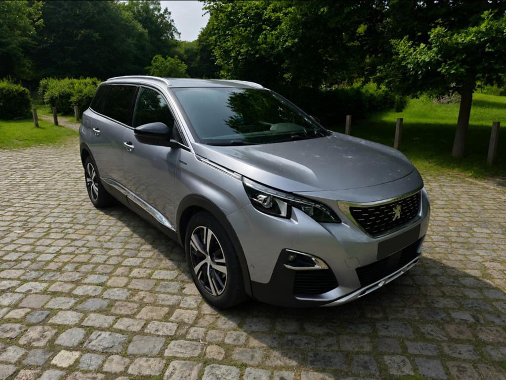 Peugeot 5008 69.000 km 7 zitplaatsen, Auto's, Monovolume, Euro 6, Leder en Stof, 7 zetels