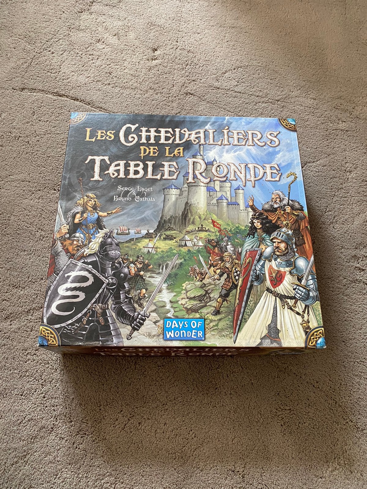 Jeu de coopération lza chevaliers de la table  ronde, Enlèvement ou Envoi, Comme neuf