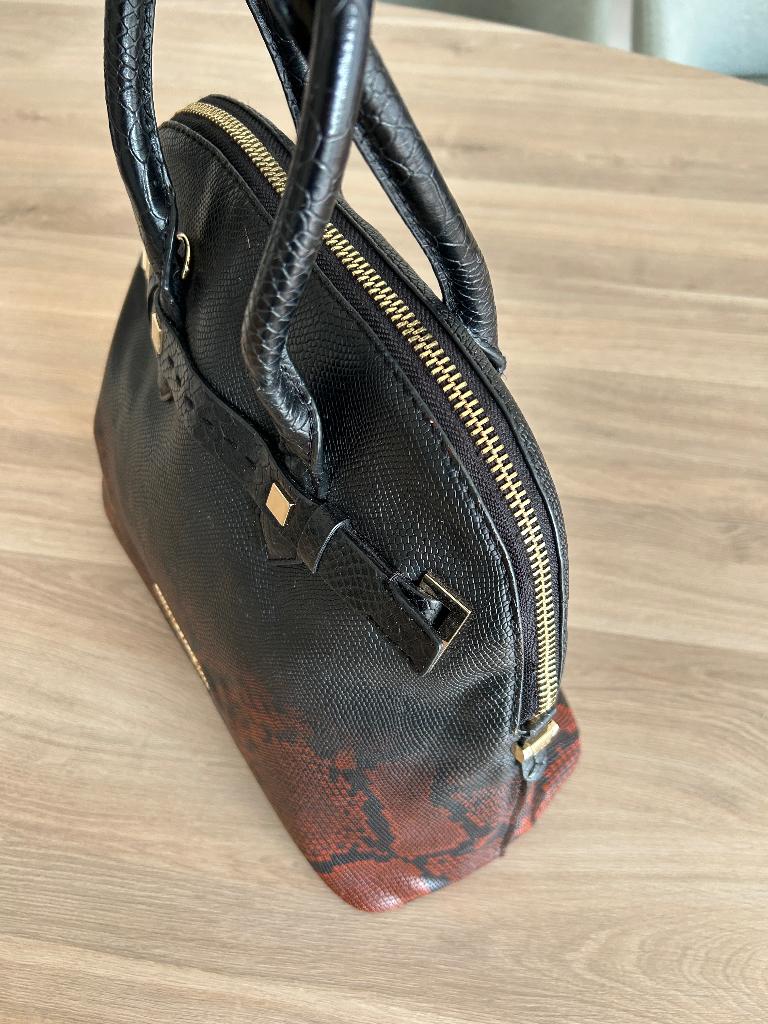 Handtas Trussardi Jeans, Handtassen en Accessoires, Tassen | Damestassen, Ophalen, Gebruikt, Rood, Handtas