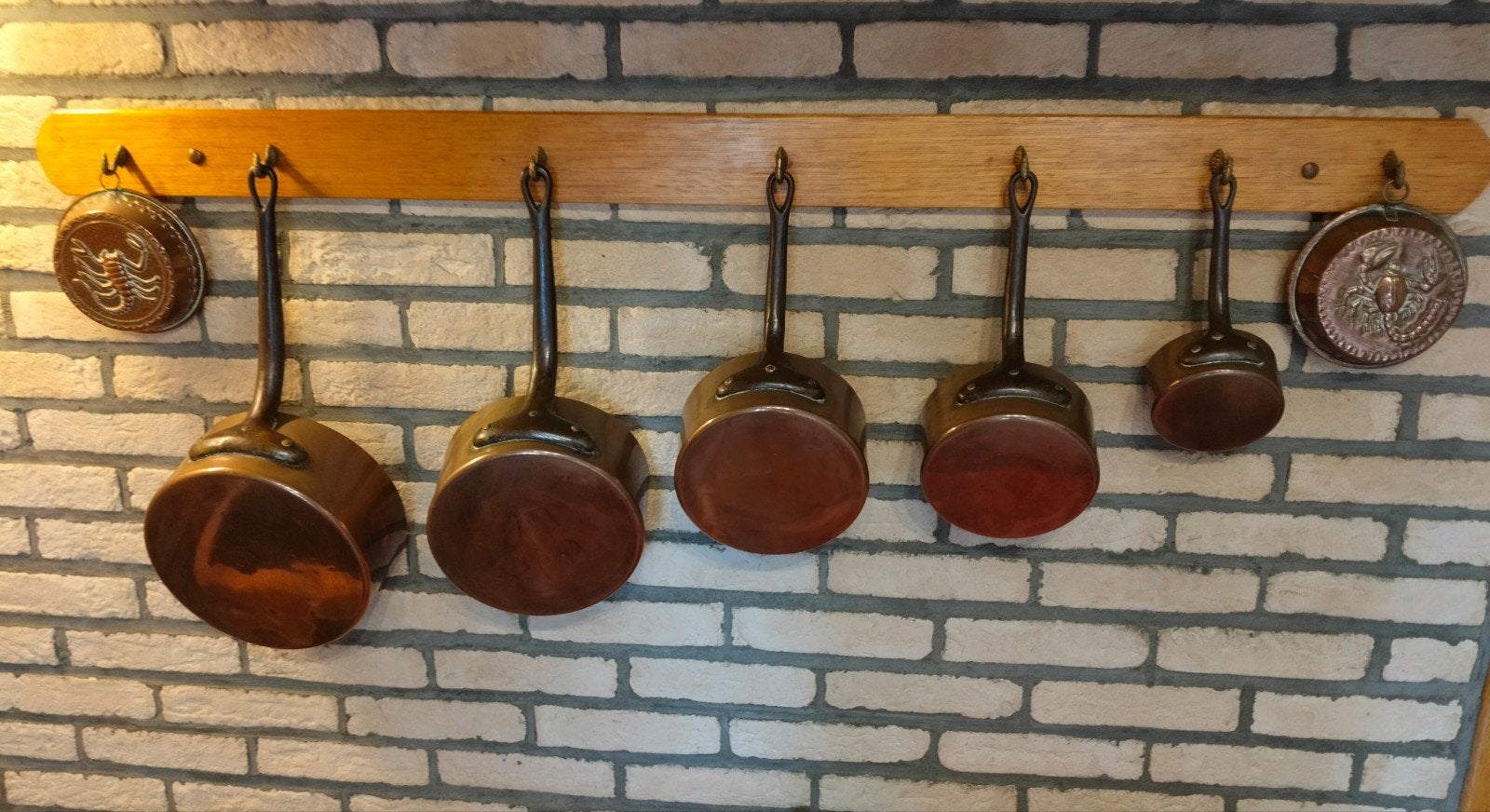 Set steelpannen, Antiek en Kunst, Antiek | Keukengerei, Ophalen
