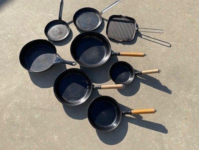 Set professionele pannen, Ophalen, Gebruikt, Pannenset