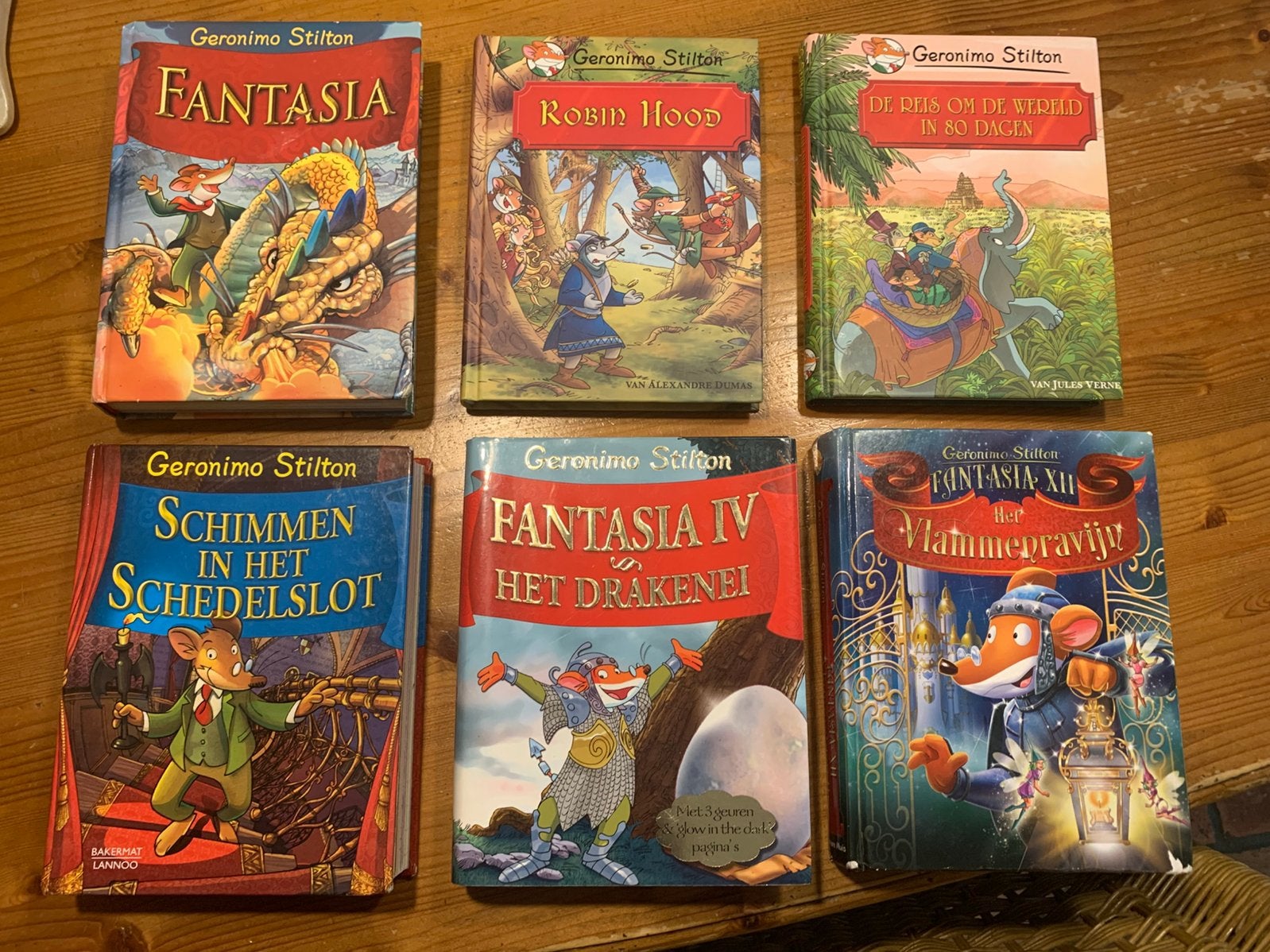 Fantasia Geronimo Stilton boeken, Ophalen of Verzenden, Zo goed als nieuw