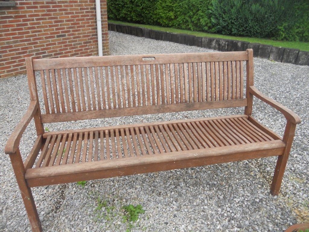 banc en bois, Jardin & Terrasse, Enlèvement, Utilisé, Bois