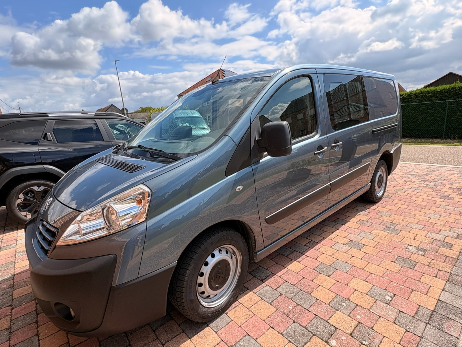 Peugeot expert-dubbel cabine-2014-automaat-2.0, Euro 5, Stof, Blauw, Diesel