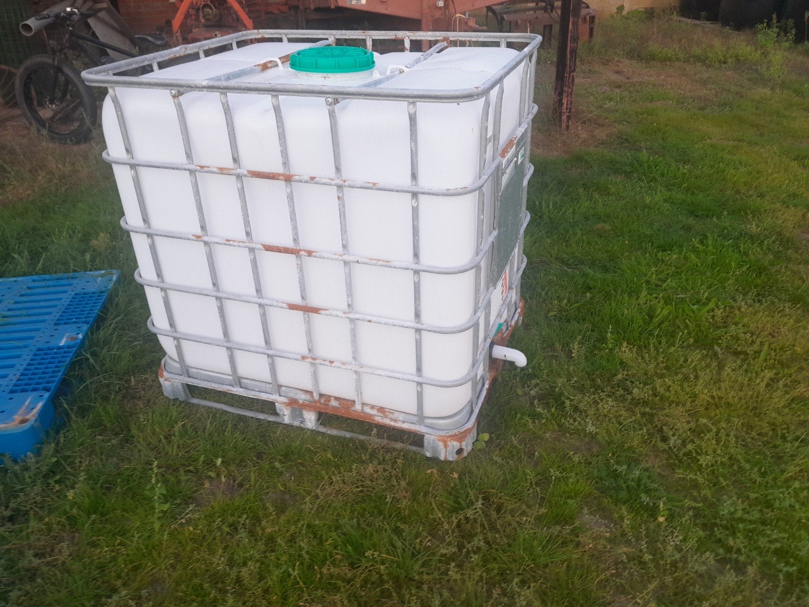 1000 l vat voor regenwater, Tuin en Terras, 150 liter of meer, Ophalen, Gebruikt