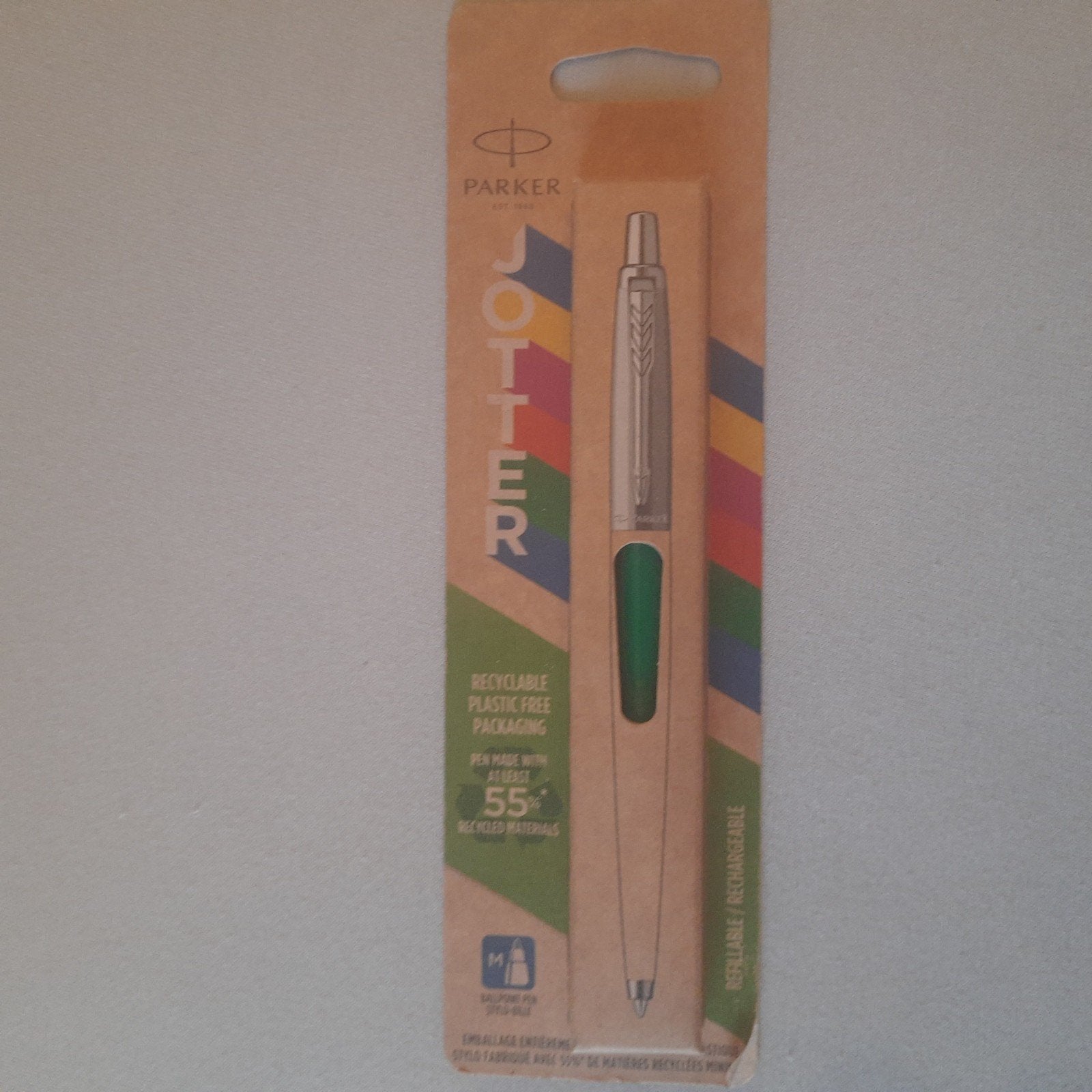 PARKER JOTTER BALPEN * GROENE BODY * NIEUW* ONGEBRUIKT*MINT*, Ophalen, Nieuw, Balpen, Parker