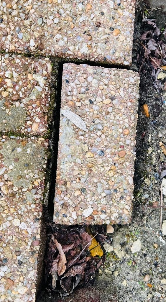 Graniet Betonklinkers - Gratis, Ophalen, Zo goed als nieuw, Beton, Klinkers