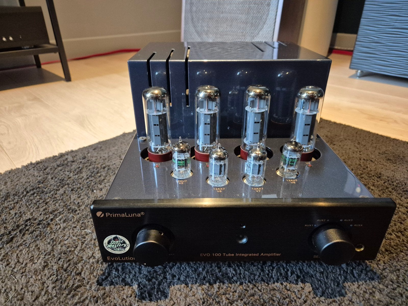 Primaluna Evo 100i met Miflex upgrade, Audio, Tv en Foto, Buizenversterker, Ophalen, Audiomastery.be, Accessoires, Info.audiomastery@gmail.com