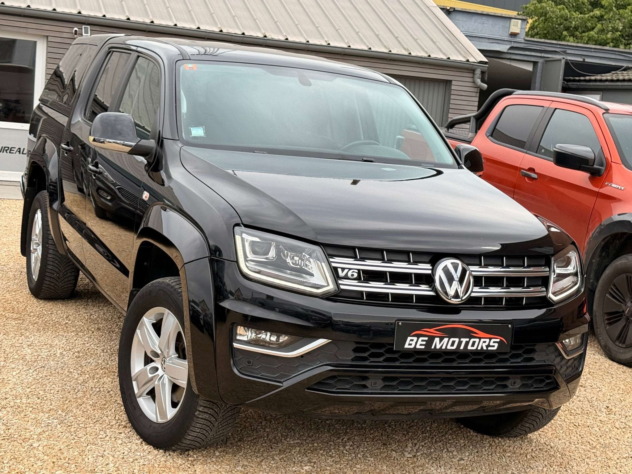 Volkswagen Amarok 3.0 TDI V6 258 CV 4Motion Highline TVAC*BT, Autos, Entreprise, 2920 kg, Noir, 5 portes