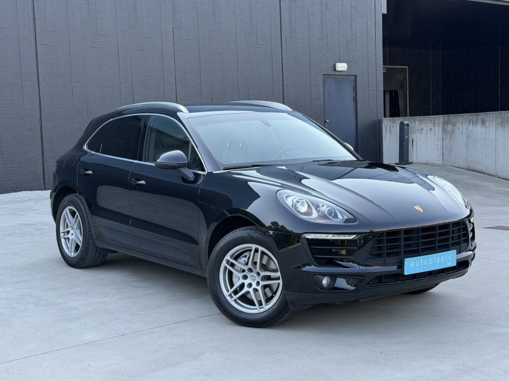 Porsche Macan S sport 3.0 V6 - Eerste eigenaar 21% BTW, Auto's, Porsche, Automaat, Zwart, Leder, Bedrijf