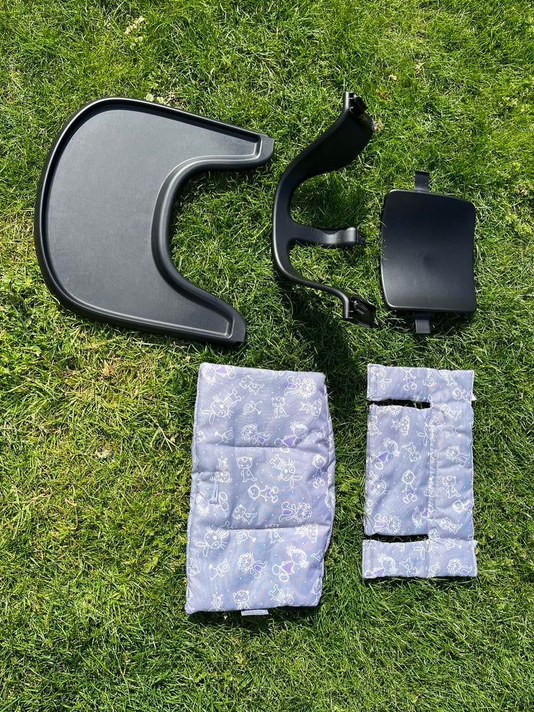 Stokke Tripp Trapp baby set + tray, Enlèvement, Utilisé