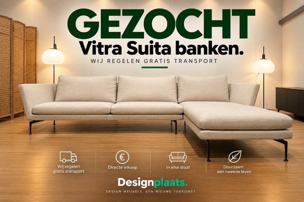 RECHERCHÉ : Canapé d’angle/canapé Vitra Suita — Achat direct, Enlèvement ou Envoi, Banc d'angle, Tissus, Design Bankstellen Vitra