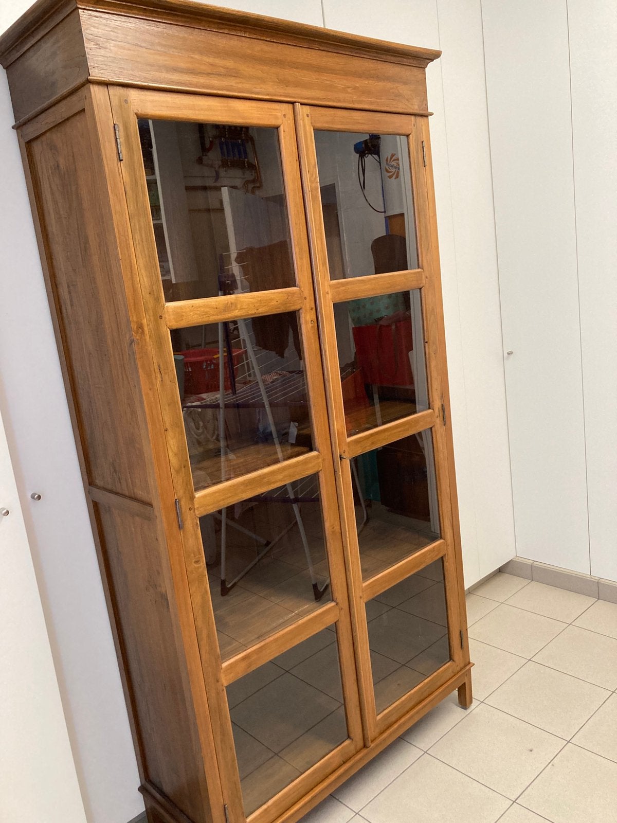 Boekenkast in teak, Ophalen, Zo goed als nieuw