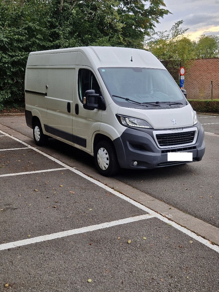 Peugeot boxer 150pk  H2L2 Btw, Euro 5, 110 kW, Parkeersensor, Wit