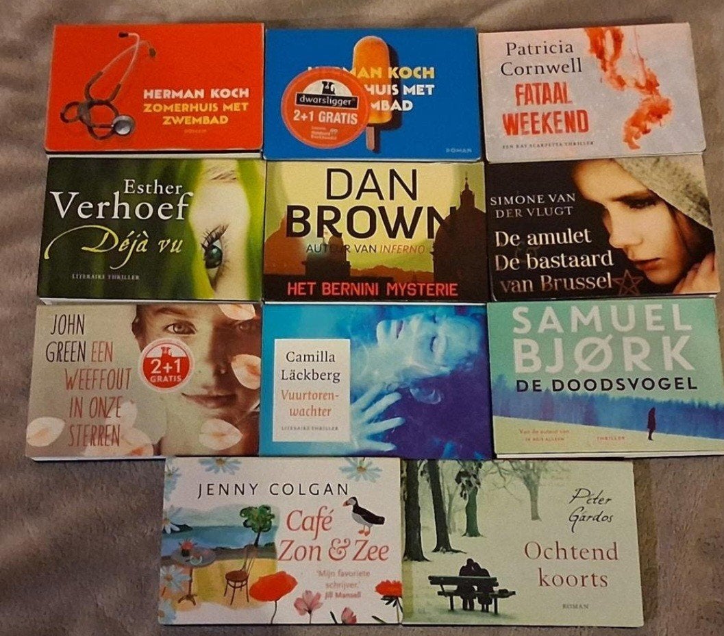 11 dwarsliggers in diverse genres, uit te kiezen, Enlèvement ou Envoi, Comme neuf, Belgique