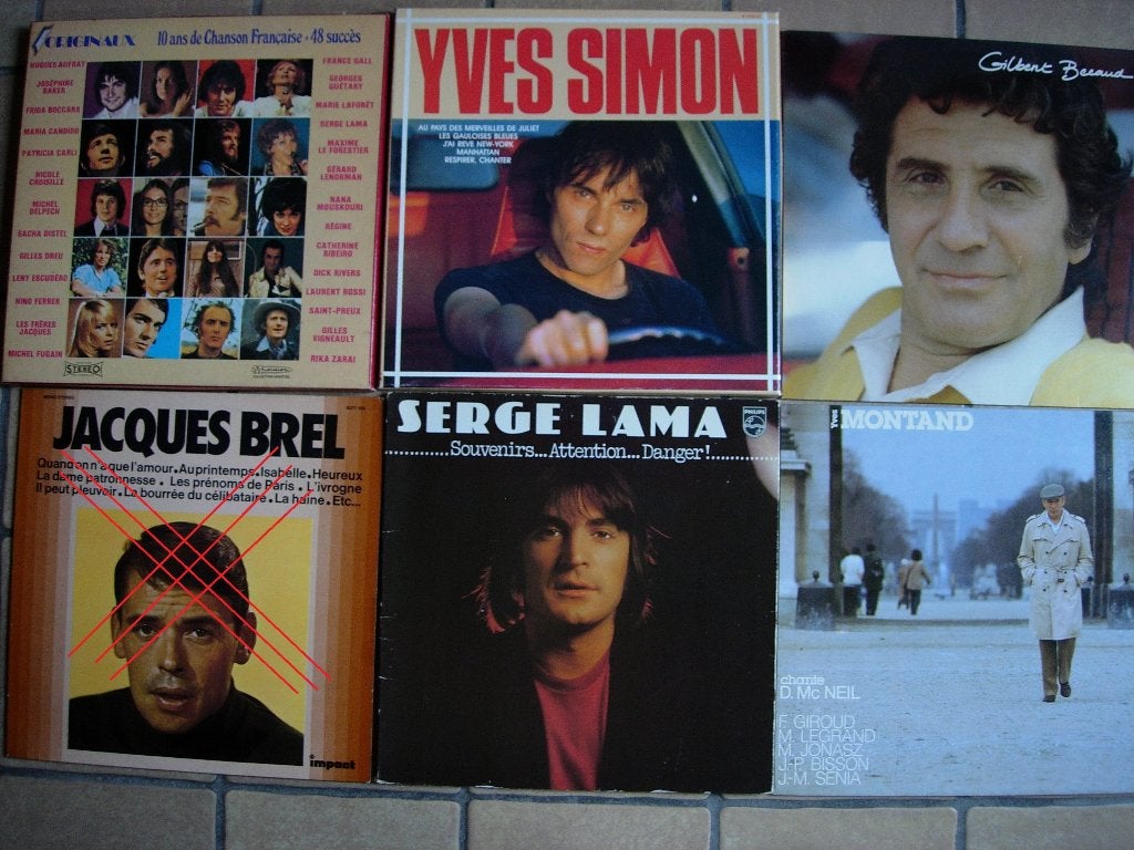 9 Vinyles Chansons Françaises 70's - 80's, Coffret, Enlèvement ou Envoi, Comme neuf, Coffret