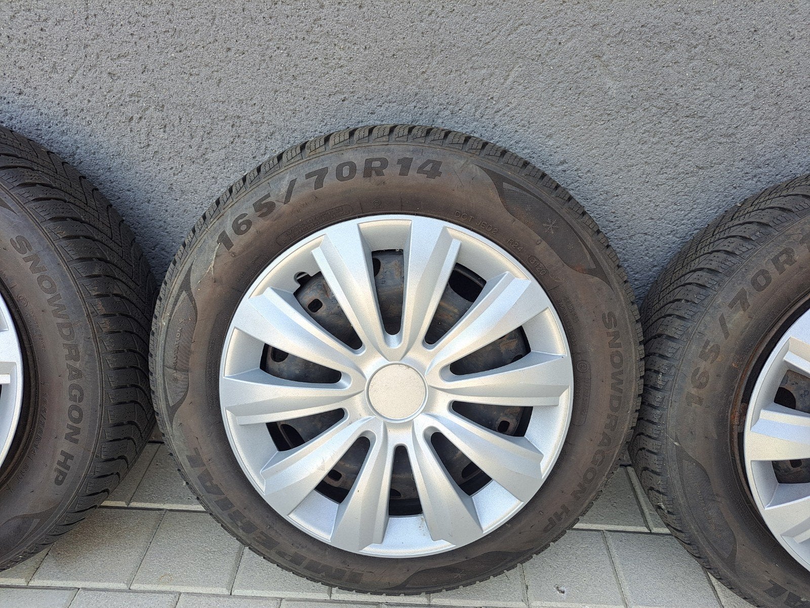 winter banden heel goede  staat, Autos : Pièces & Accessoires, Autres pièces automobiles, Enlèvement