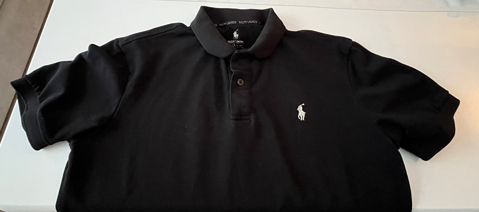 Ralph Lauren Polo | Zwart | M, Kleding | Heren, Ophalen of Verzenden, Gedragen, Maat 48/50 (M), Zwart