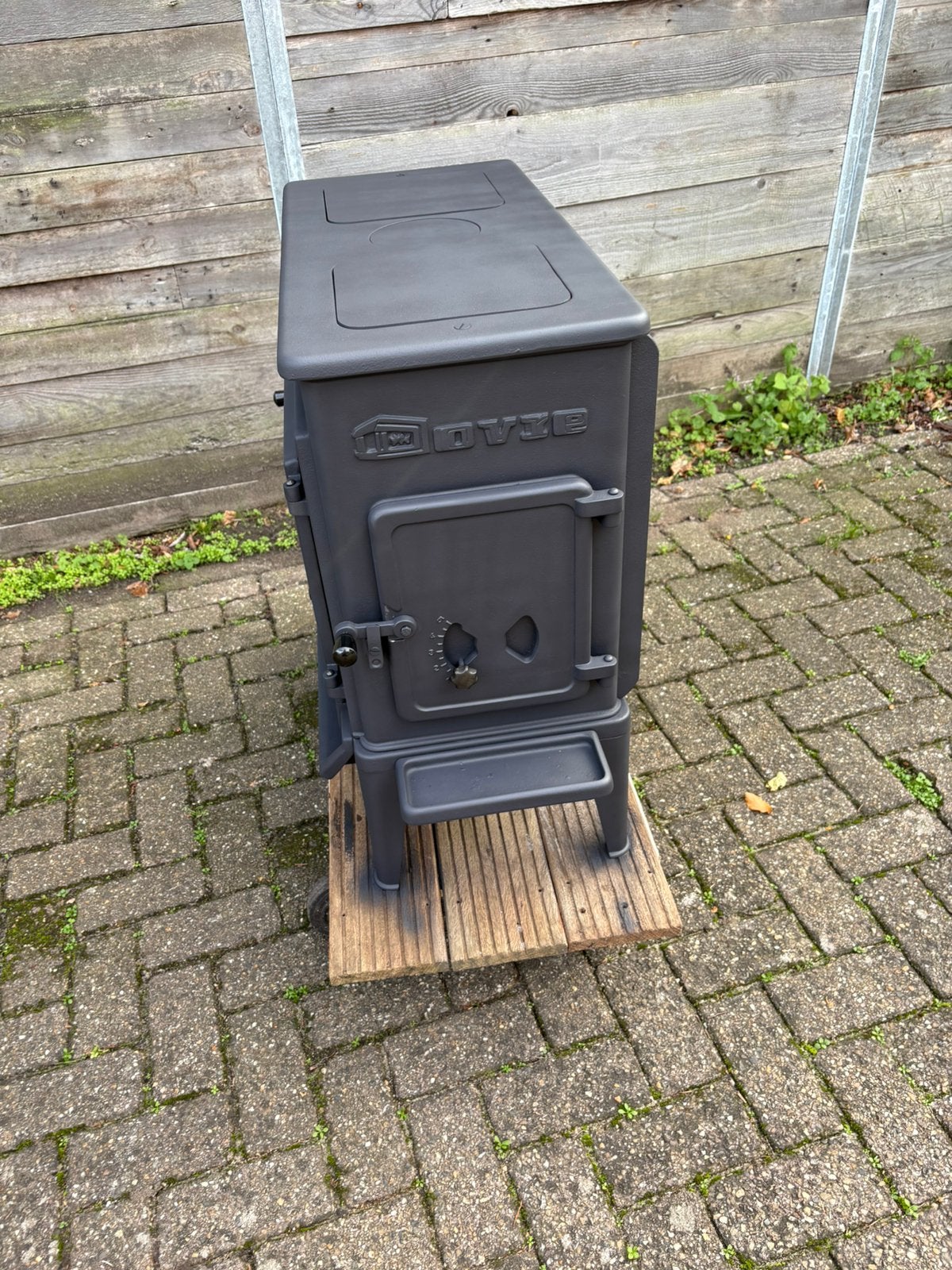 Dovre 310GX houtkachel met een vermogen van 8 kW., Huis en Inrichting, Ophalen, Gebruikt, Houtkachel, Vrijstaand