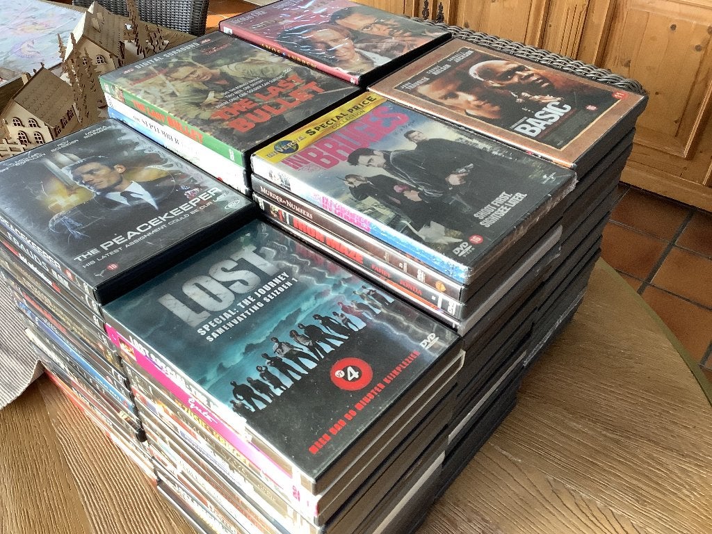 Lot dvd s, Ophalen