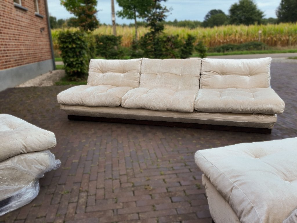 Originele cassina Paolo Caliari 895 zitgroep, Ophalen, Zo goed als nieuw, Vintage 60s