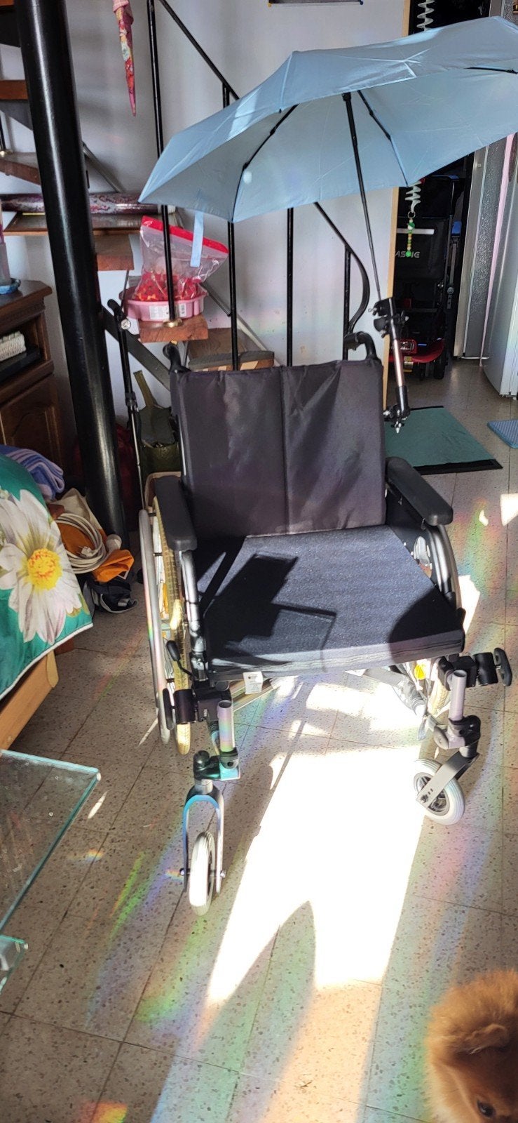 Fauteuil roulant Breezy Active, Divers, Enlèvement ou Envoi, Pliant, Comme neuf, Fauteuil roulant électrique