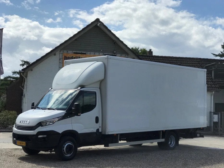 Iveco Daily 70C18 3.0 HPi Euro 6 Bakwagen Koffer Laadklep MO, Auto's, 4 cilinders, Iveco, Wit, Bedrijf
