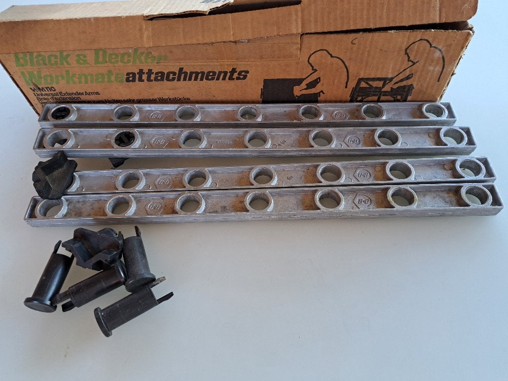 Black&Decker workmate attachements verlengarmen, Doe-het-zelf en Bouw, Ophalen, Nieuw