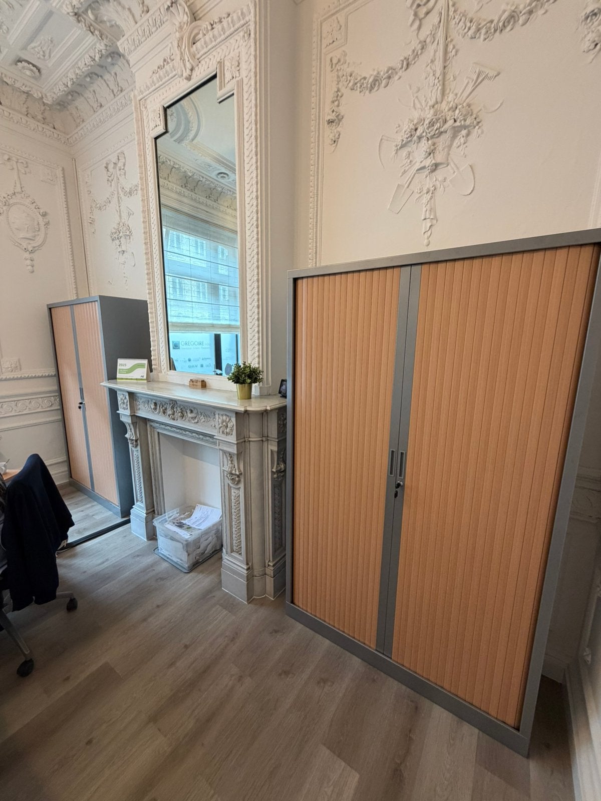 Armoires à dossiers suspendus., Maison & Meubles, 25 à 50 cm, Comme neuf, Métal, Avec serrure