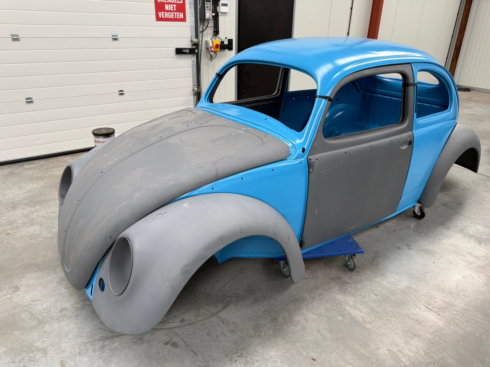 KEVER carrosserie 54 ovaal, Ophalen