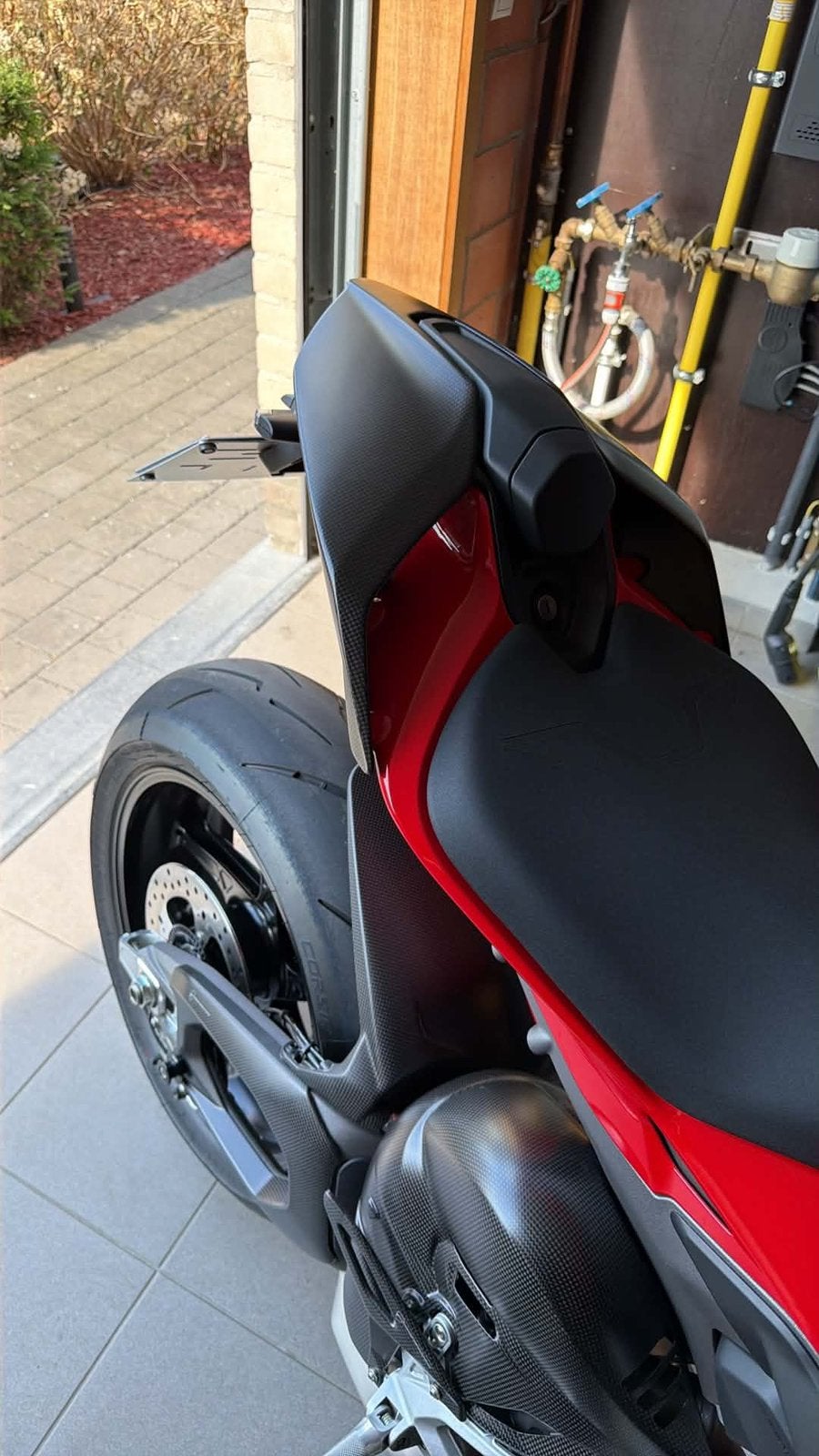 Ducati Performance Carbon Tail Guard - V4 2025+, Motoren, Ophalen, Nieuw