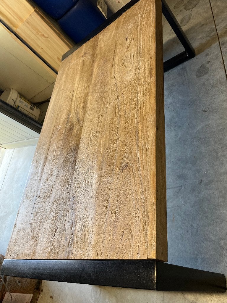 salontafel industrieel, Huis en Inrichting, Ophalen, Gebruikt, Metaal