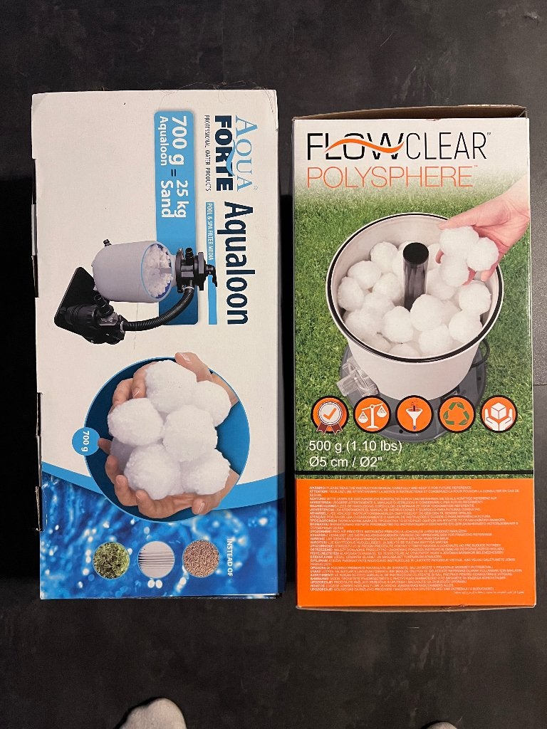 Filterbollen, Tuin en Terras, Ophalen, Zo goed als nieuw