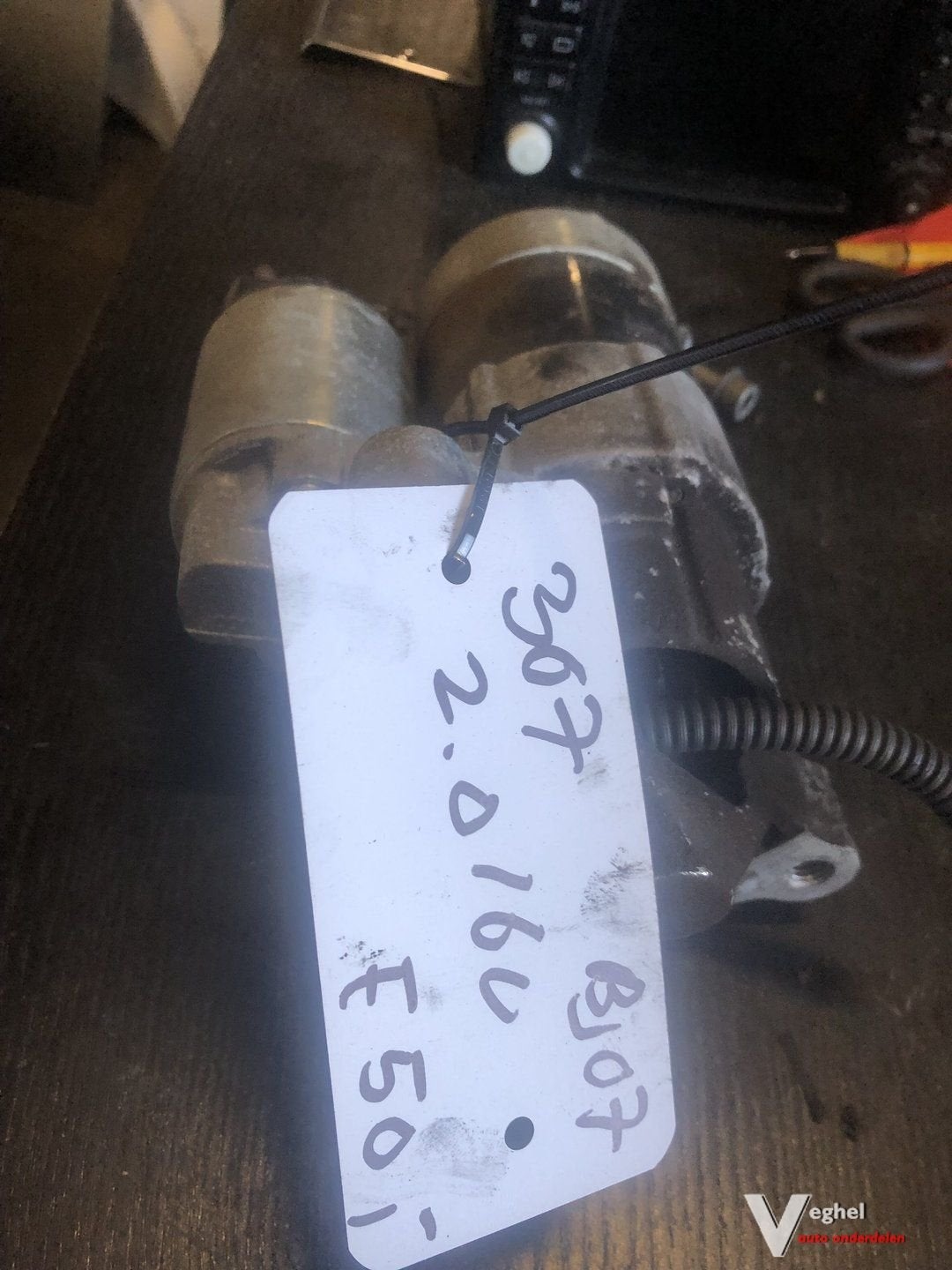 Peugeot 307 2.0 16v startmotor 2007, Auto-onderdelen, Gebruikt, -, -, Ophalen of Verzenden
