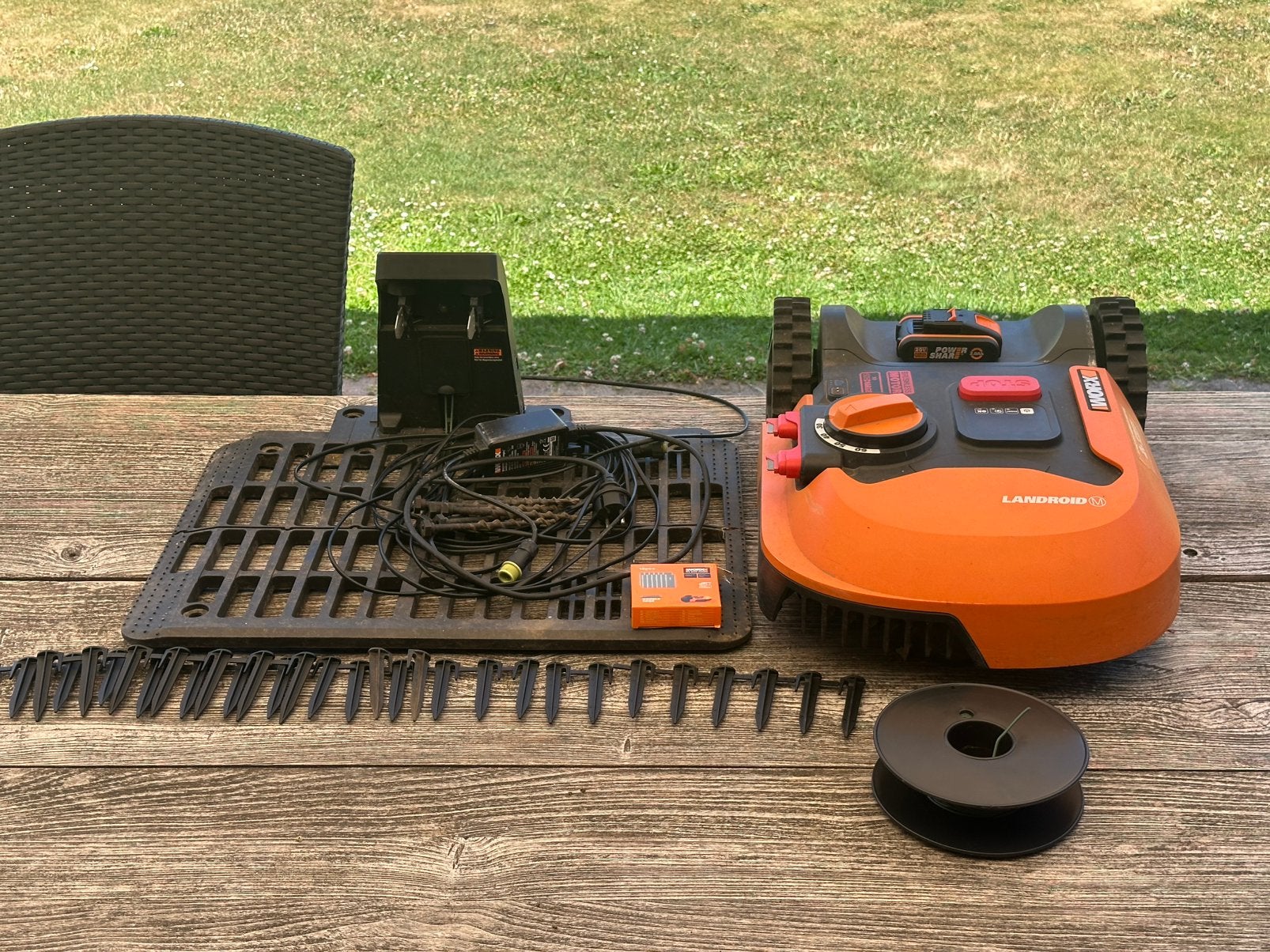 Tuinrobot worx landroid, Tuin en Terras, Ophalen, Gebruikt