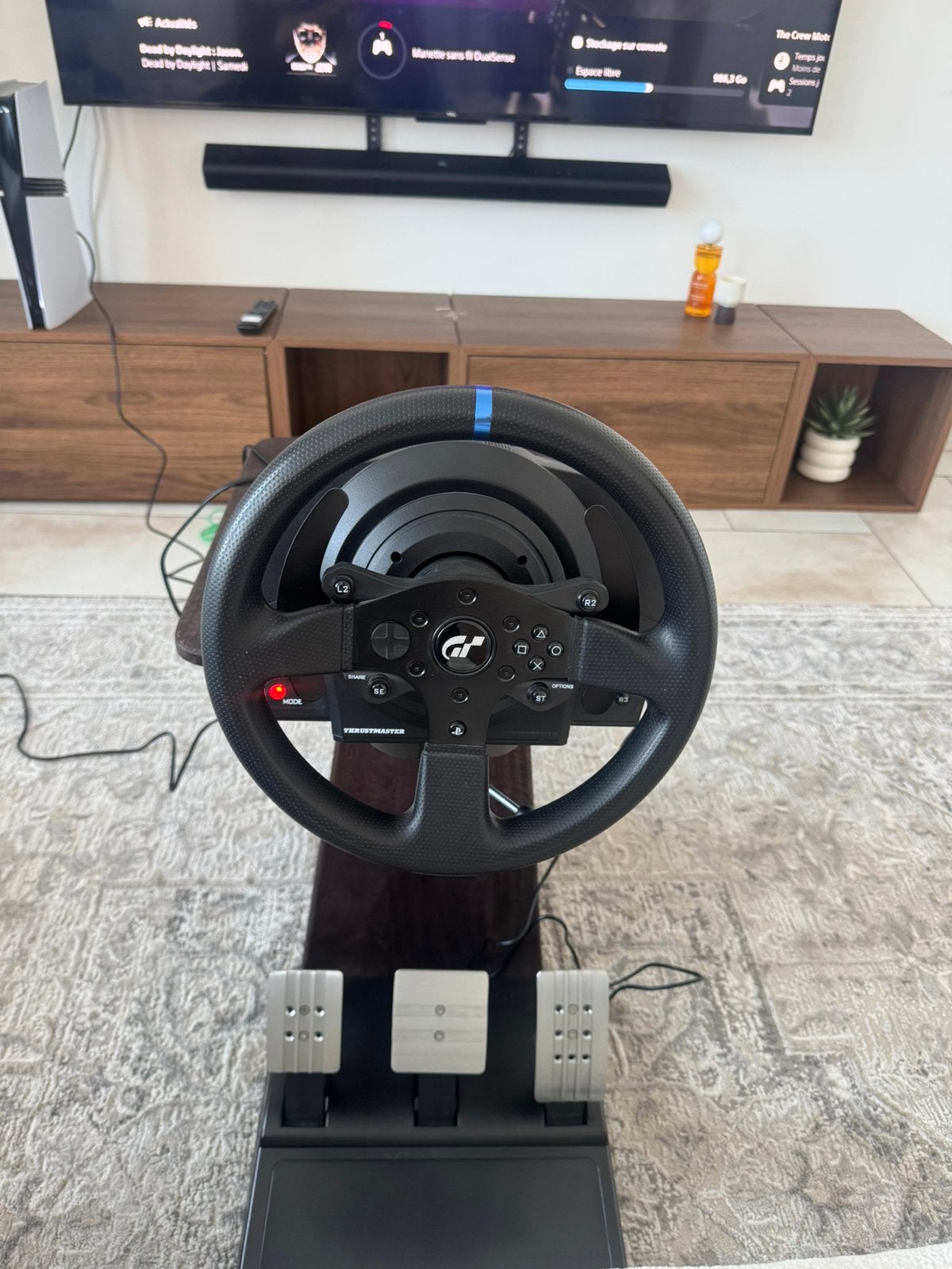Thrustmaster t300rs comme neuf, Games en Spelcomputers, Spelcomputers | Sony Consoles | Accessoires, Ophalen, Zo goed als nieuw