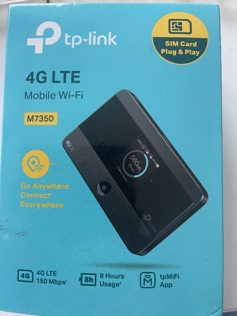 Mifi router TP link M 7350, Enlèvement, Comme neuf, Routeur avec modem, TP-Link