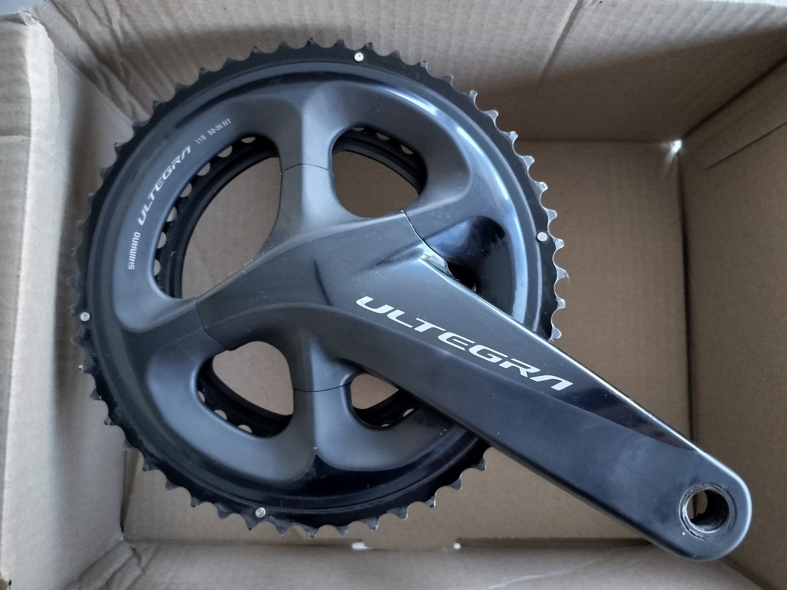 Cranckstel shimano ultegra 11speed, Pédalier ou Pédales, Enlèvement ou Envoi, Shimano Ultegra, Comme neuf