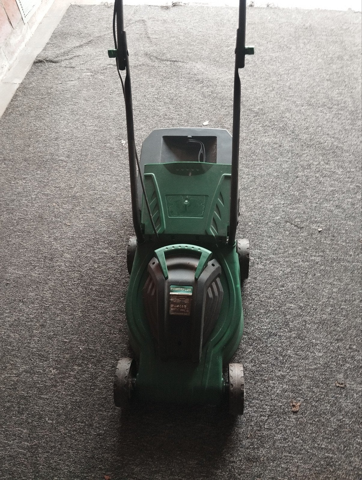 tondeuse électrique, Enlèvement
