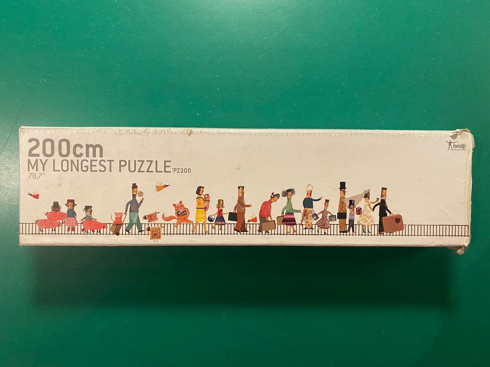 Super leuke puzzel My Longest Puzzle 200cm van Londji, Ophalen of Verzenden, Gebruikt
