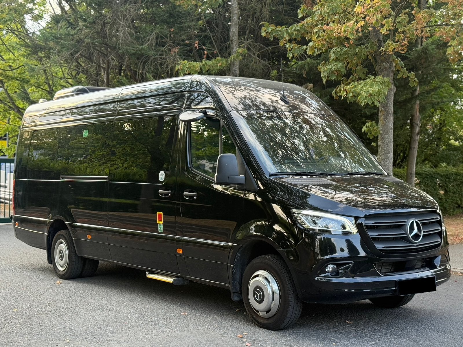 Mercedes Sprinter 519CDi 190Pk Aut 20Place, Autos, Achat, Automatique, Particulier, Porte coulissante