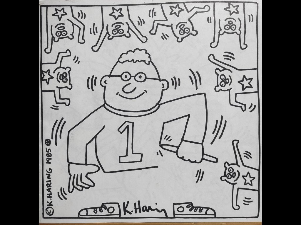 Keith Haring kleurboek, Ophalen, Tekening, Print/reproductie