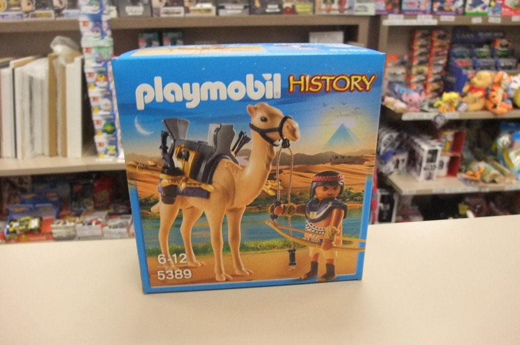 Egyptische Krijger met Dromedaris 5389 Playmobil, Enfants & Bébés, Neuf, Historique, Enlèvement ou Envoi, Kit complet