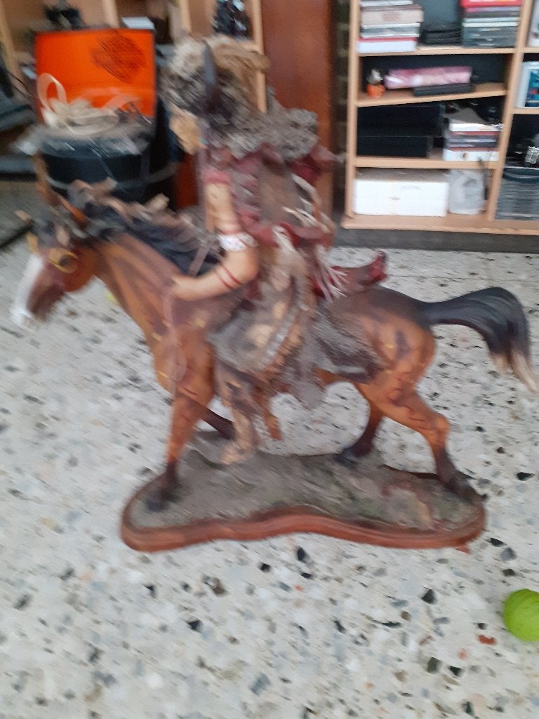 cavalier indien, Enlèvement