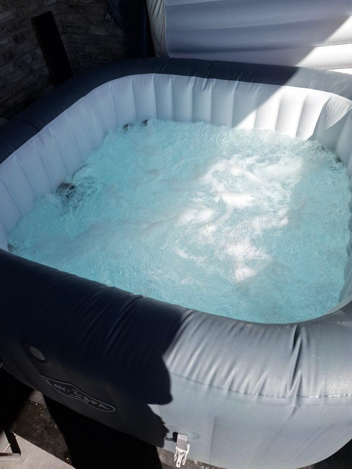 jacuzzi, Tuin en Terras, Ophalen, Zo goed als nieuw, Filter, Opblaasbaar
