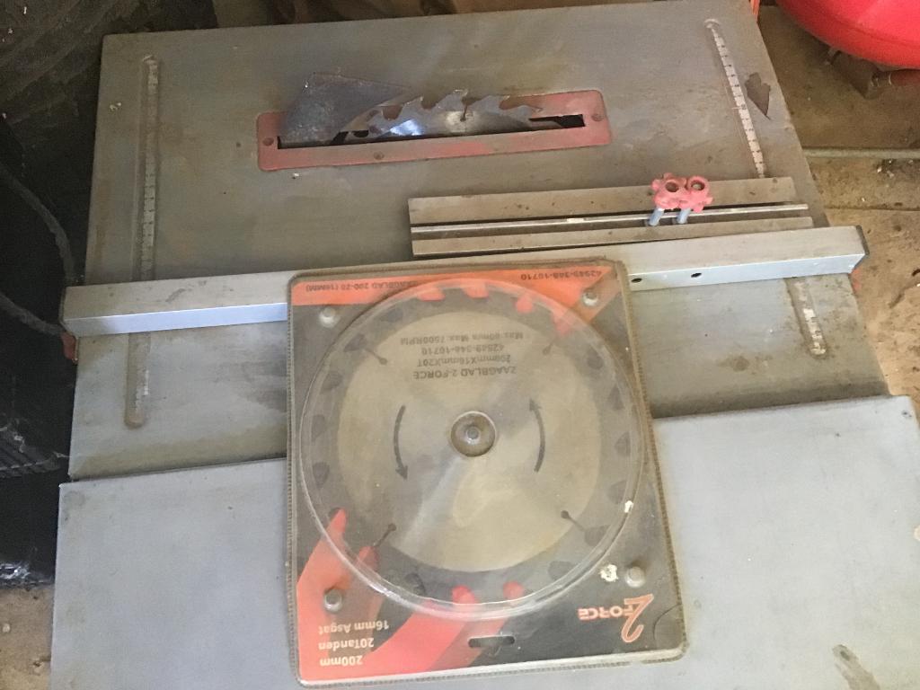 Tafelzaag, Doe-het-zelf en Bouw, Gereedschap | Zaagmachines, Ophalen, Gebruikt, Cirkelzaag