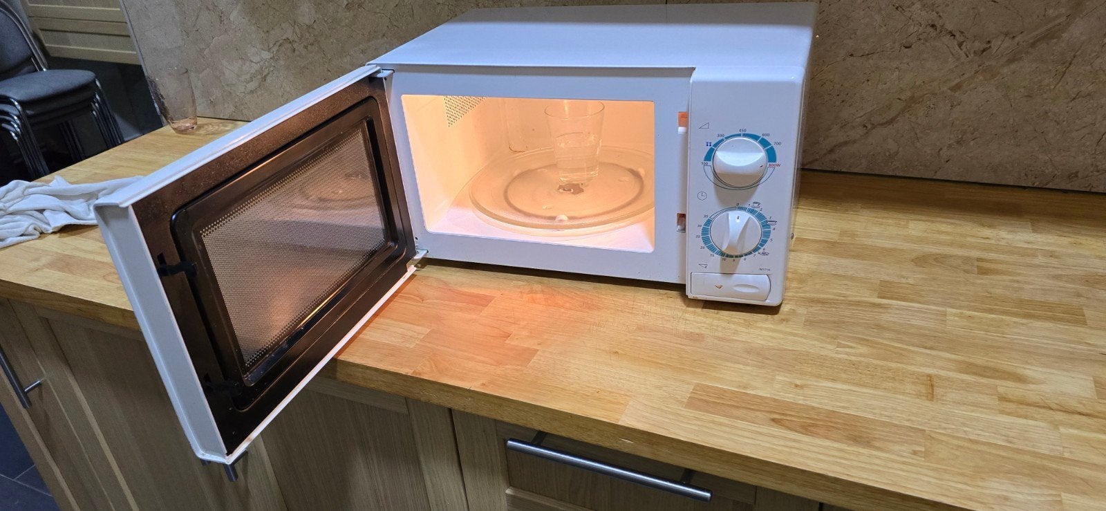 Samsung m1716 magnetron eenvoudige witte kleur gebruikt in, Ophalen of Verzenden, Microgolfoven