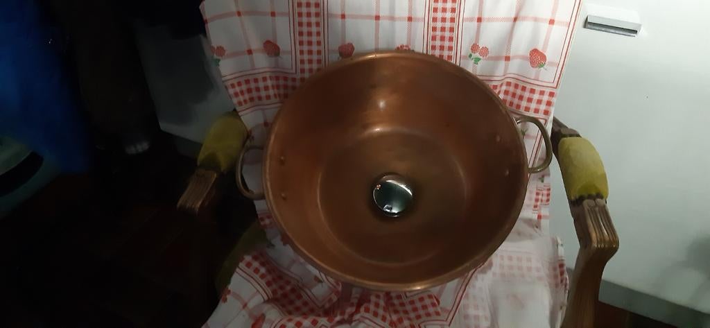 Kleine koperen spoelbak, Huis en Inrichting, Keuken | Potten en Pannen, Ophalen