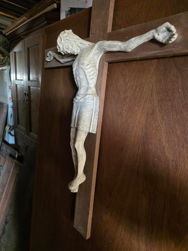 Mooi kruisbeeld, Antiek en Kunst, Antiek | Religieuze voorwerpen, Ophalen of Verzenden
