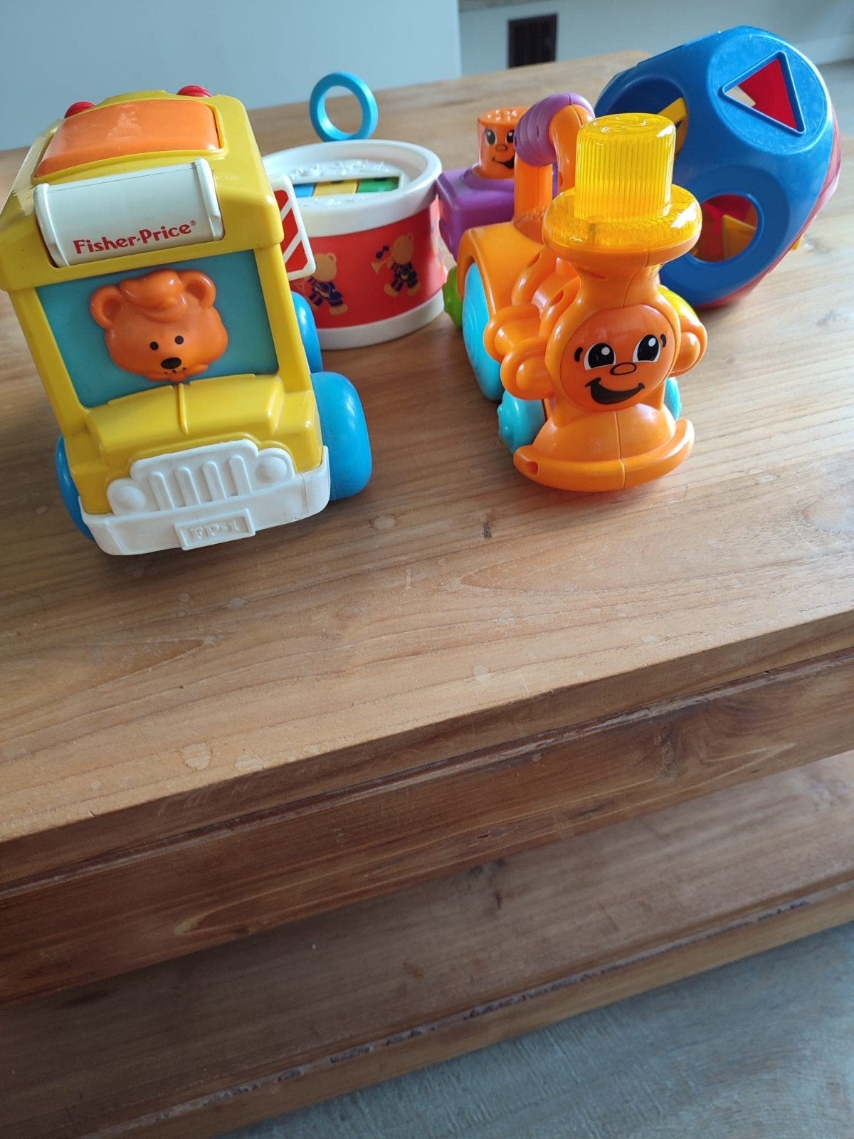 Set van 4 Interactief Fisher-Price Baby Speelgoed - Educatie, Ophalen, Gebruikt, 6 maanden tot 2 jaar
